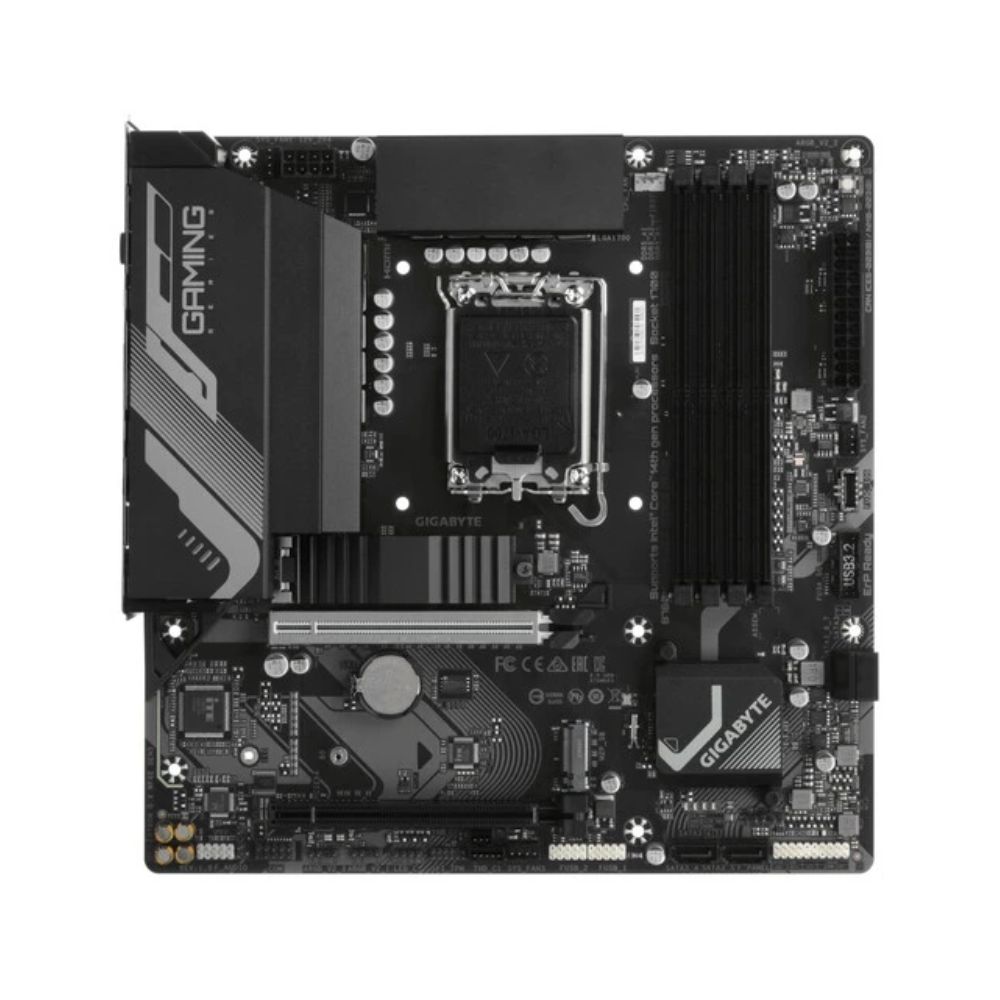 Купить MB Socket1700, MATX, iB760 (DP+HDMI), Gigabyte B760M GAMING X WIFI6E GEN5, 4DDR5, 2PCIx16 в Алматы