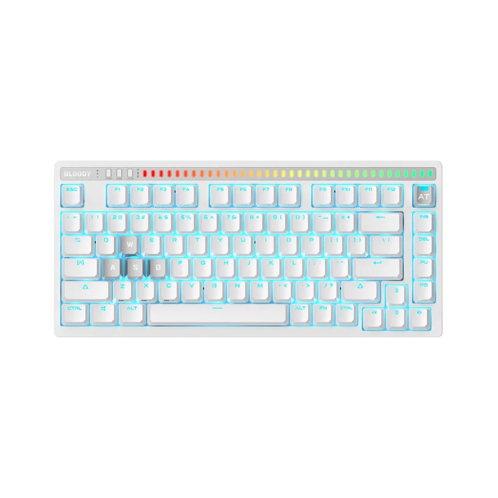 Купить Клавиатура игровая Bloody AT75 White в Алматы