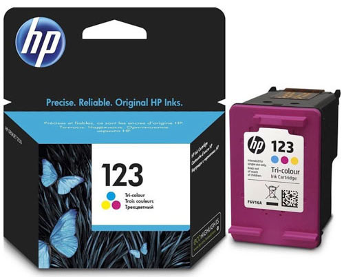 Купить Картридж HP Europe/F6V16AE/Ink/№123/трехцветный/2 мл в Алматы