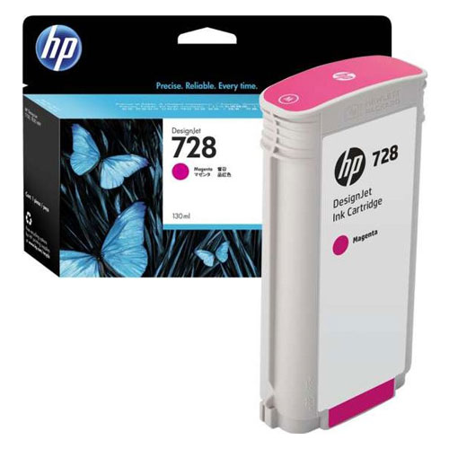 Купить Картридж HP Europe/F9J66A/Чернильный/пурпурный/№728/130 мл/ в Алматы