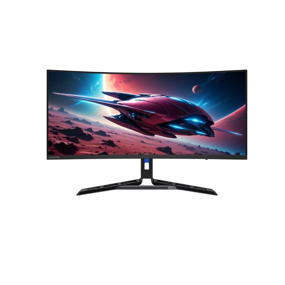Купить Монитор 34* Lenovo Legion R34w-30, Black-Blue, VA, 3440x1440@180Hz, 350кд/м2, 3000:1,0.5ms,2xHDMI,DP 67C7GACBEU в Алматы