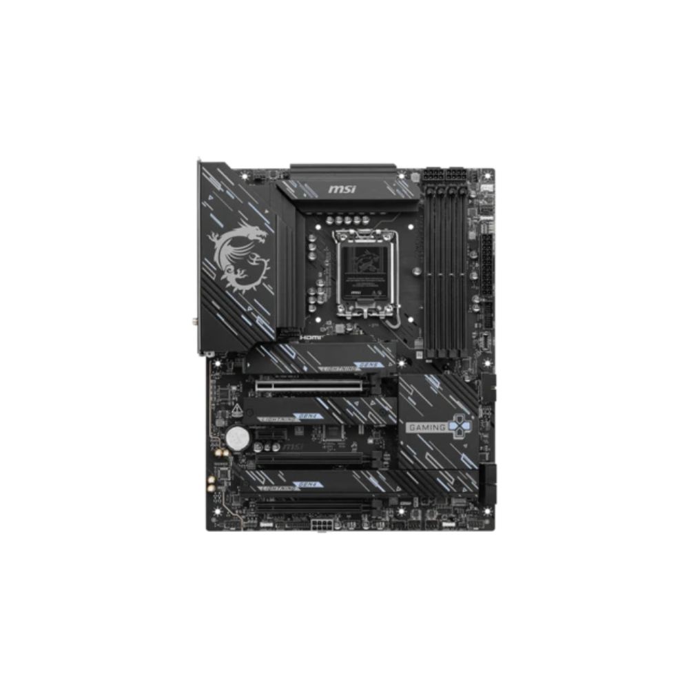 Купить Материнская плата MSI Z890 GAMING PLUS WIFI LGA1851 4xDDR5 6xSATA3 RAID 4M.2 HDMI DP ATX в Алматы