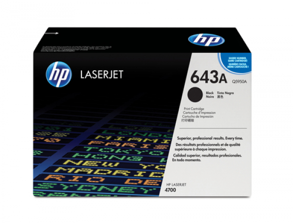 Купить Картридж лазерный HP Q5950A, Чёрный, На 11000 страниц для HP Color LaserJet 4700 в Алматы