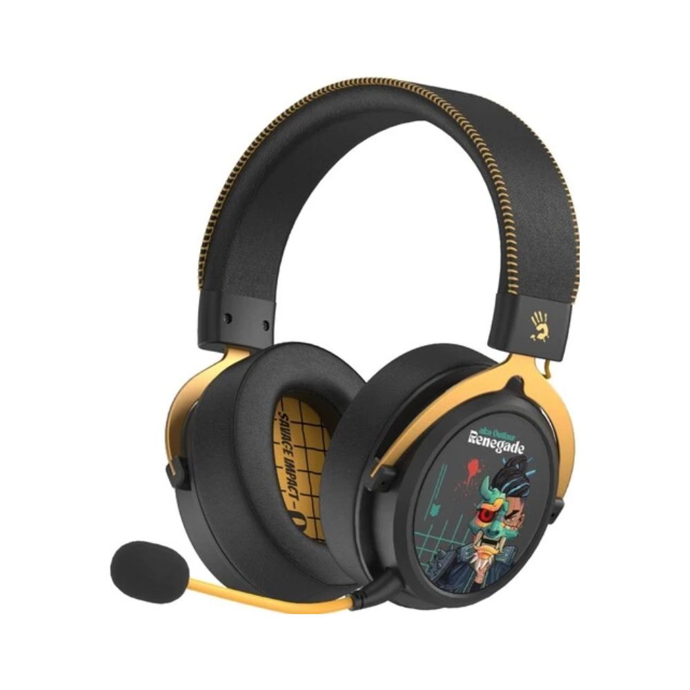 Купить Наушники беспроводные игровые Bloody MR595 Renegade Black Mindnight SAVAGE в Алматы