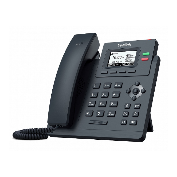 Купить Yealink SIP-T31 SIP-телефон, 2 линии, с БП замена T21 в Алматы