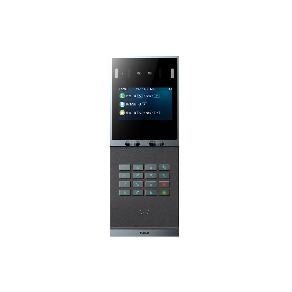 Купить Fanvil i66 IP-видеодомофон, накладной, IP66, IK07, 16 кнопок, дисплей в Алматы