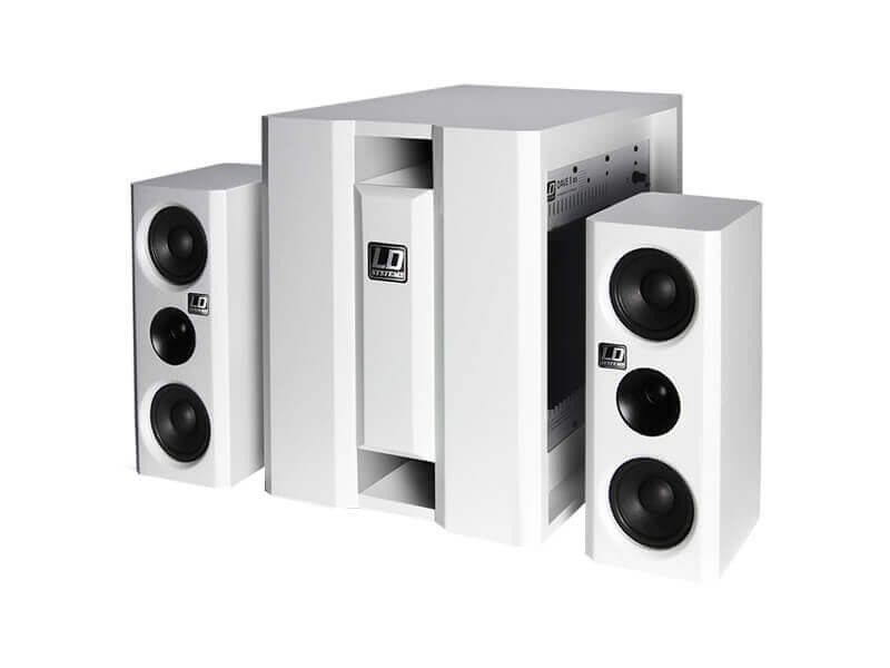 Купить LD SYSTEMS Комплект акустики DAVE 8 XS БЕЛЫЙ в Алматы