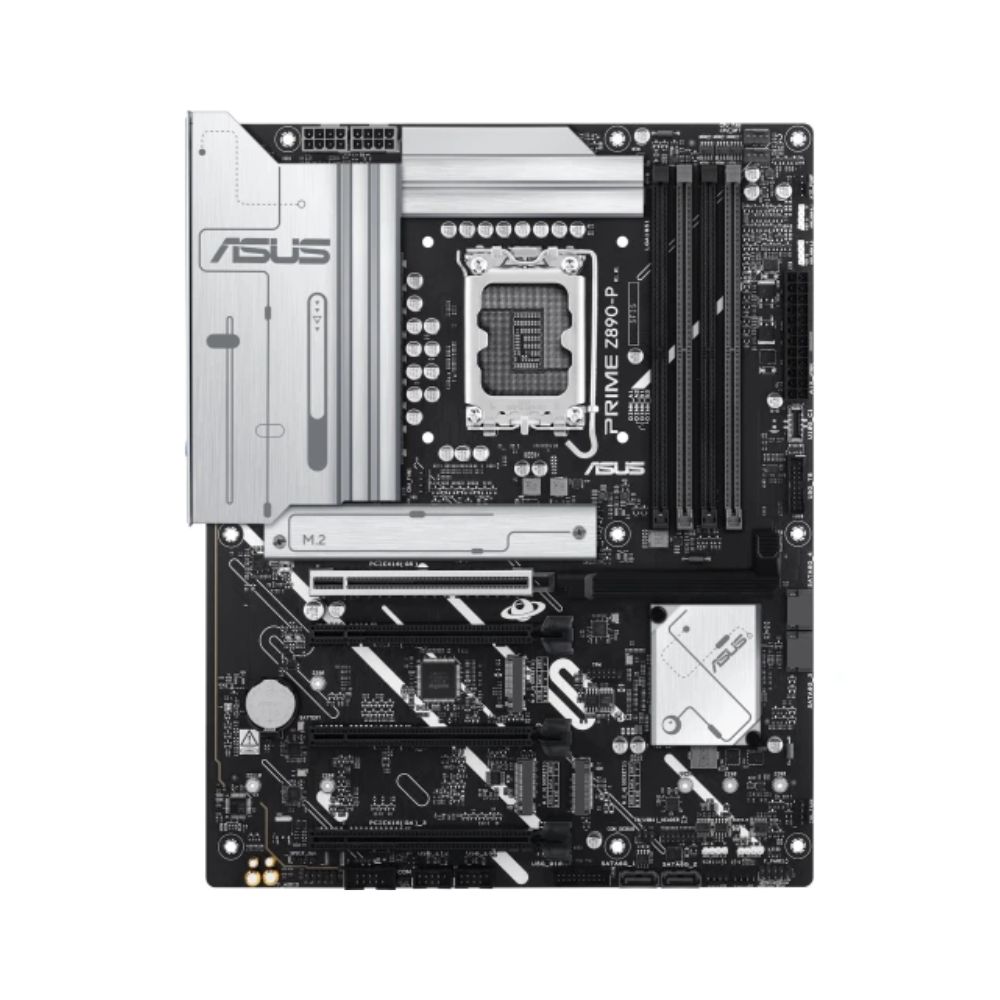 Купить Сист.плата ASUS PRIME Z890-P, Z890, 1851, 4xDDR5, PCI-E x16, M2, SATA, DP, HDMI, USB-C 20GBps, BOX в Алматы