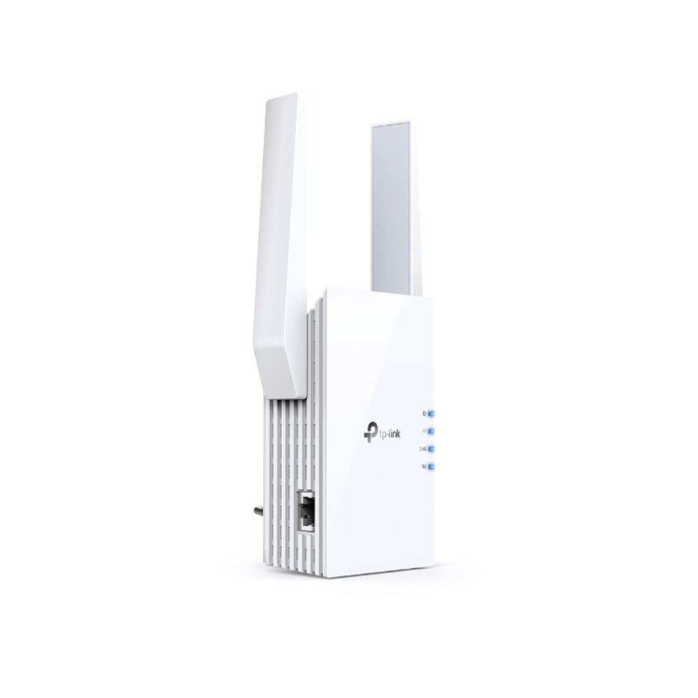 Купить Повторитель беспроводной AX1500 Tp-Link RE505X <Wi-Fi 6 AX1500 усилитель Wi-Fi сигнала с поддержкой OneMesh&trade;, GbE LAN порт, 300 Mbps 2,4 GHz + 1201 Mbps 5 GHz, 802.11b/g/n/ac, OFDMA, MU-MIMO, Beamforming, 2 внешние антенны> в Алматы