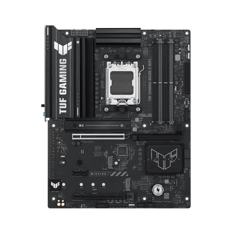 Купить Материнская плата ASUS TUF GAMING B650E-E WIFI AM5 4xDDR5 4xSATA3 RAID 3xM.2 DP HDMI USB-C ATX в Алматы