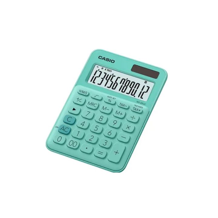 Купить Калькулятор настольный CASIO MS-20UC-GN-W-EC в Алматы