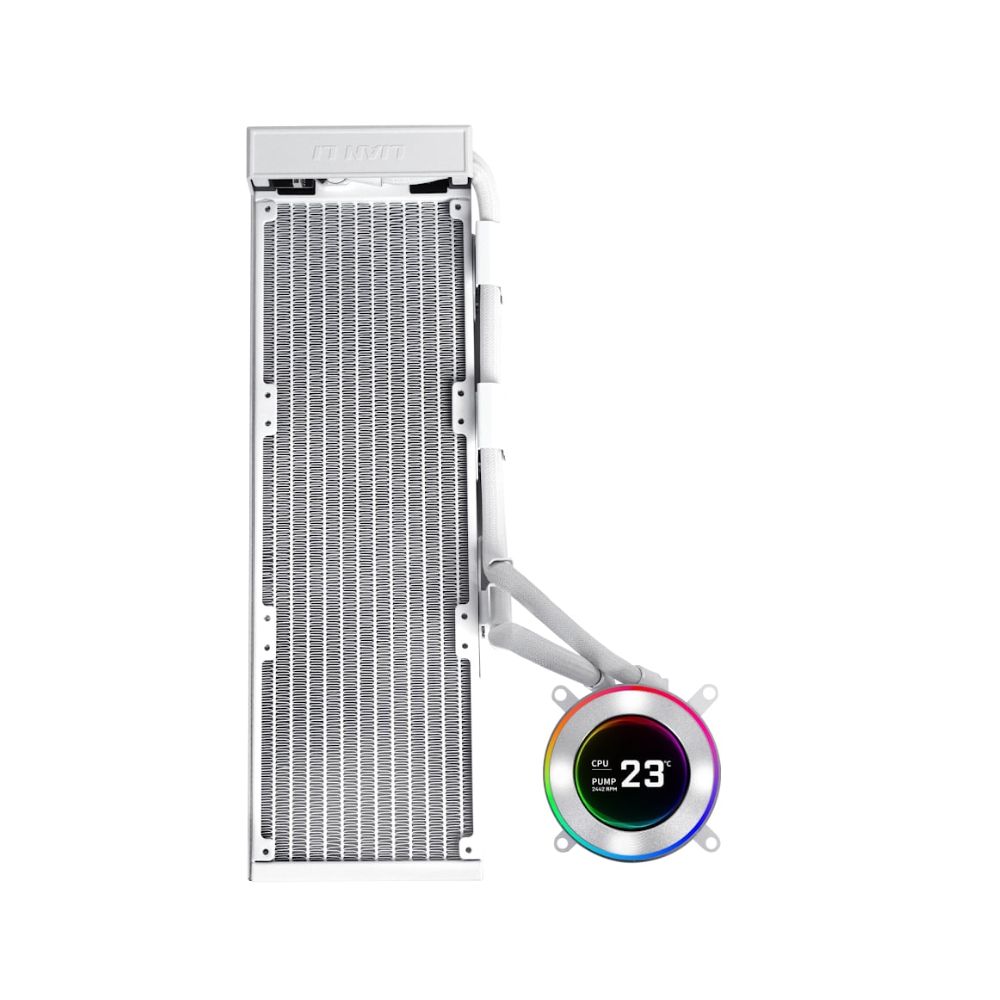 Купить Водяное охлаждение для CPU Lian Li Hydroshift l LCD-C 360N White G89.GHS2LCD36W.00 в Алматы