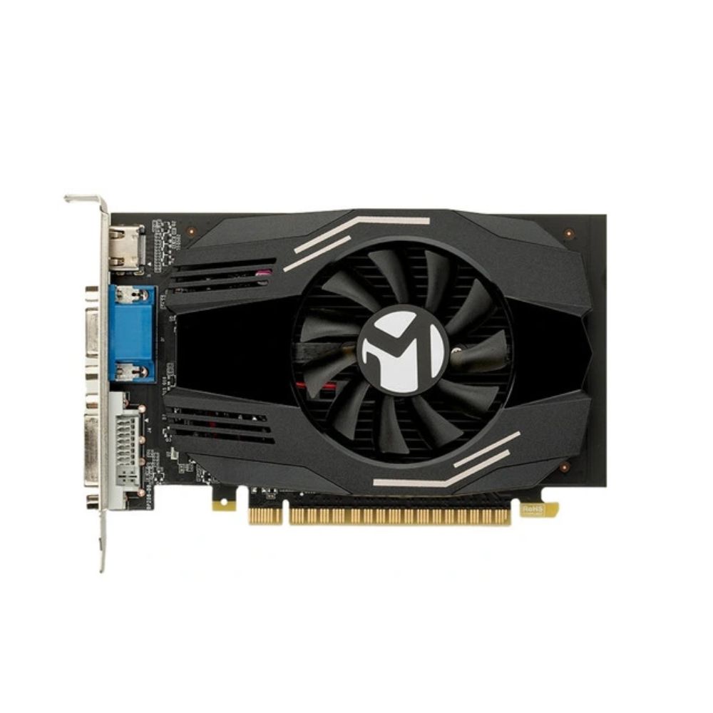 Купить Видеокарта MaxSun MS-GT730 PH 2G, 1хHDMI+1xDVI+1xVGA, 2GB GDDR3 64bit, PCIe в Алматы