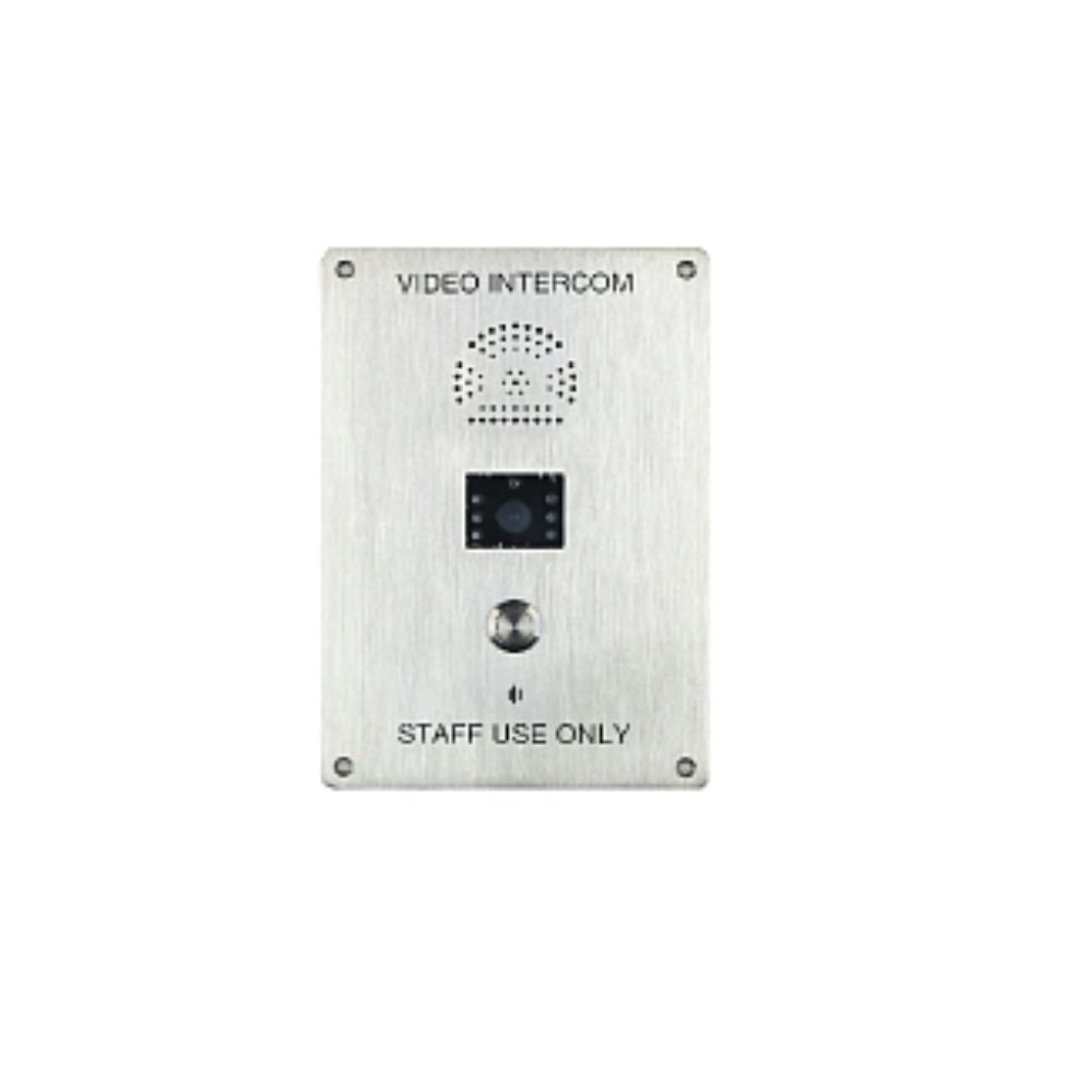 Купить JR301-SC-C1-4G, 1 кнопка, врезной, БП, стальной, камера, 1 SIM в Алматы