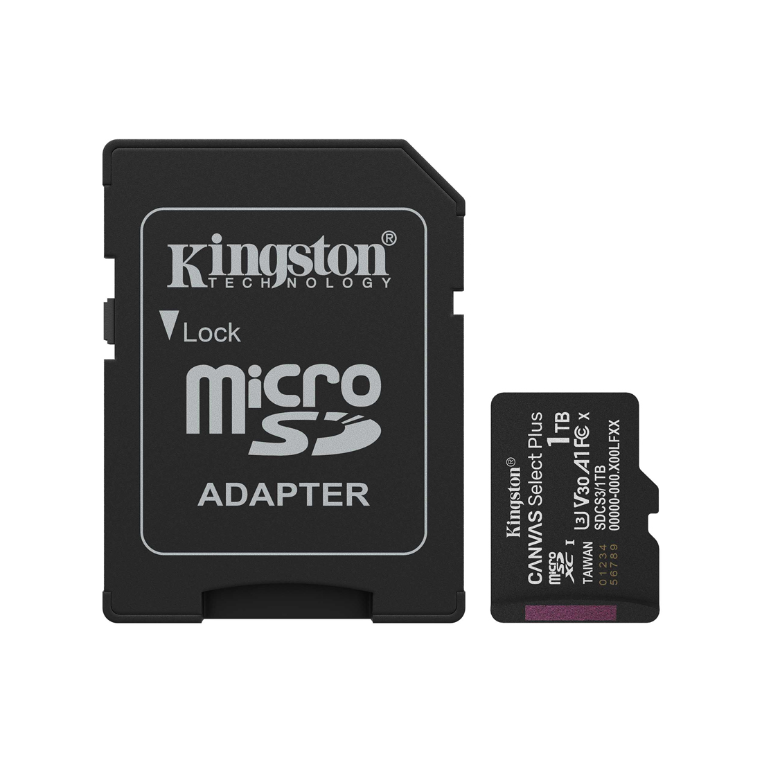 Купить Карта памяти Kingston SDCS3/1TB Canvas Select Plus A1 U3 V30 1TB в Алматы