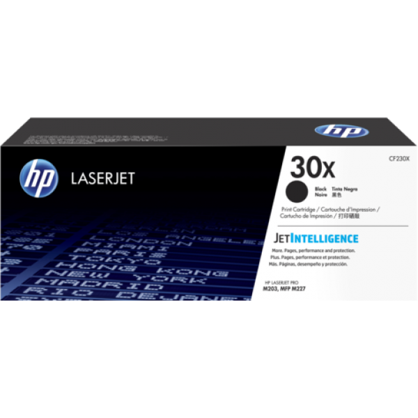 Купить Картридж лазерный HP LaserJet 30X, CF230X,увеличенной емкости,совмест. товары HP LaserJet Pro M227/M203,Черный в Алматы