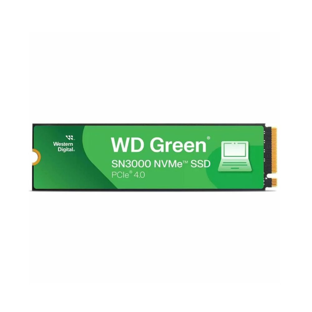 Купить Твердотельный накопитель SSD 2Tb M.2 2280 S3-M WD Green SN3000, PCIe Gen4x4, R5000/W4200 в Алматы