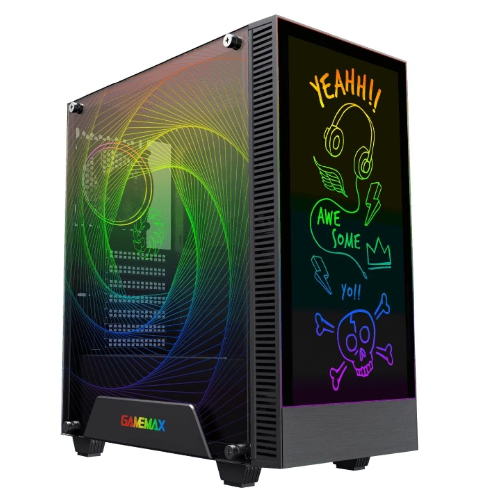 Купить Корпус ПК без БП GameMax Kreator <MATX, 1x120FAN> в Алматы