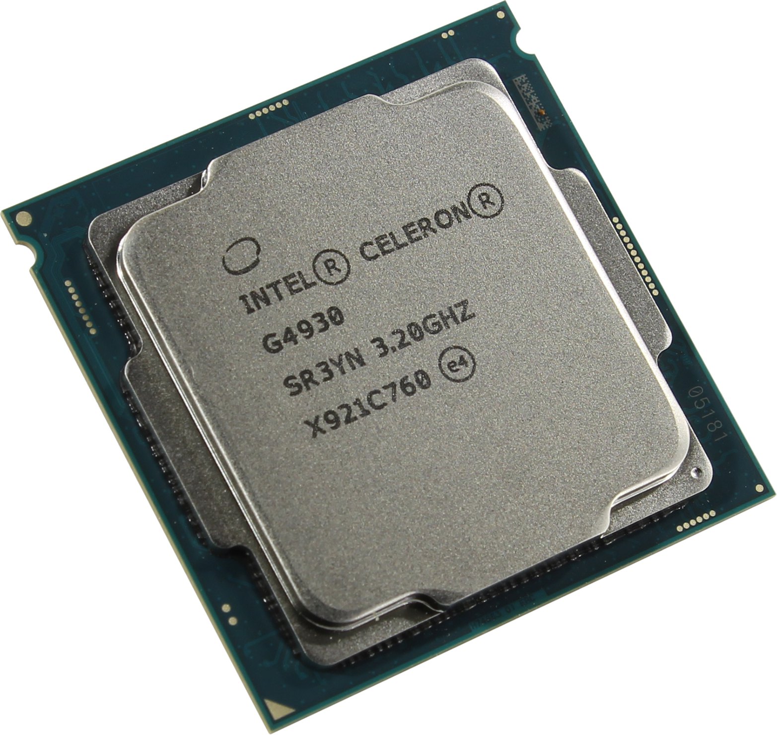 Купить CPU Intel  Celeron G4930 3,2 GHz 2Mb 2/2 Core Coffe Lake 54W FCLGA1151 BOX в Алматы