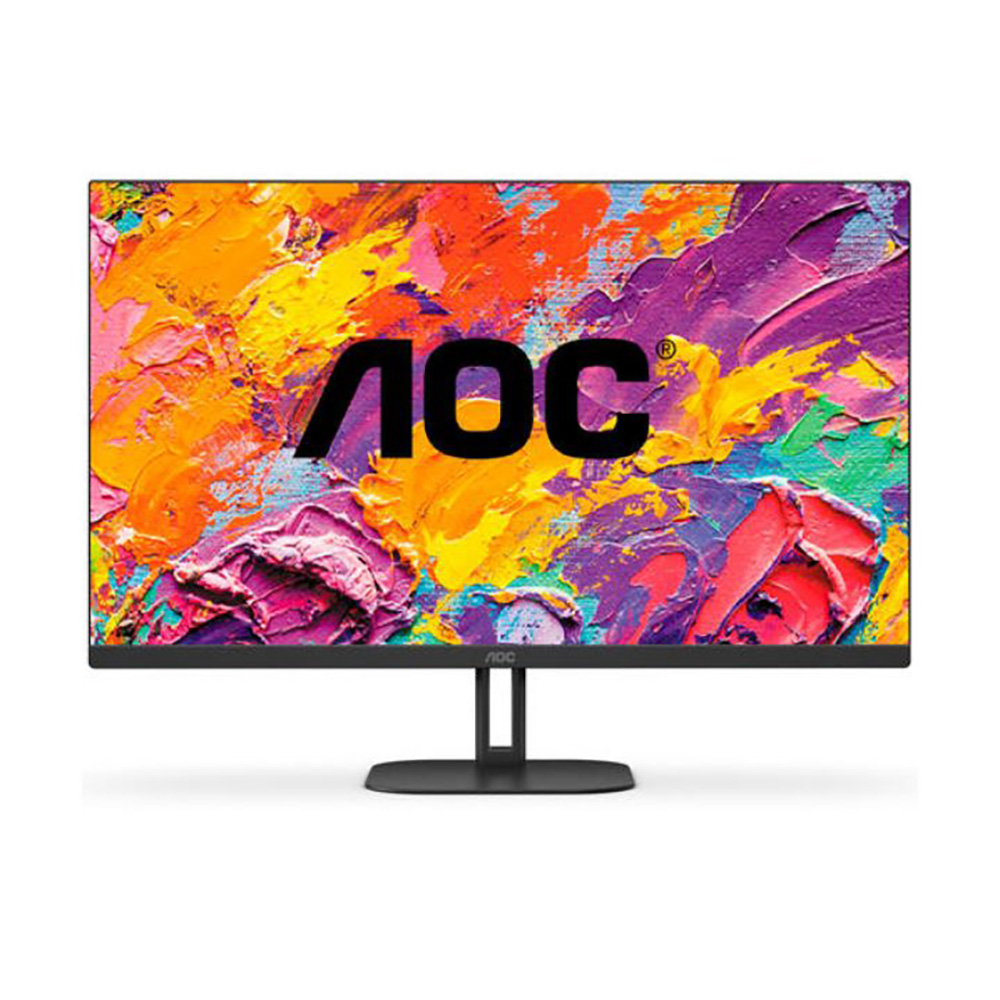 Купить Монитор Игровой 23,8" AOC 24V5CE/BK IPS 1920x1080 75Hz 4ms 300cd/m 1000:1 HDMI USB-C 2x2W Black в Алматы
