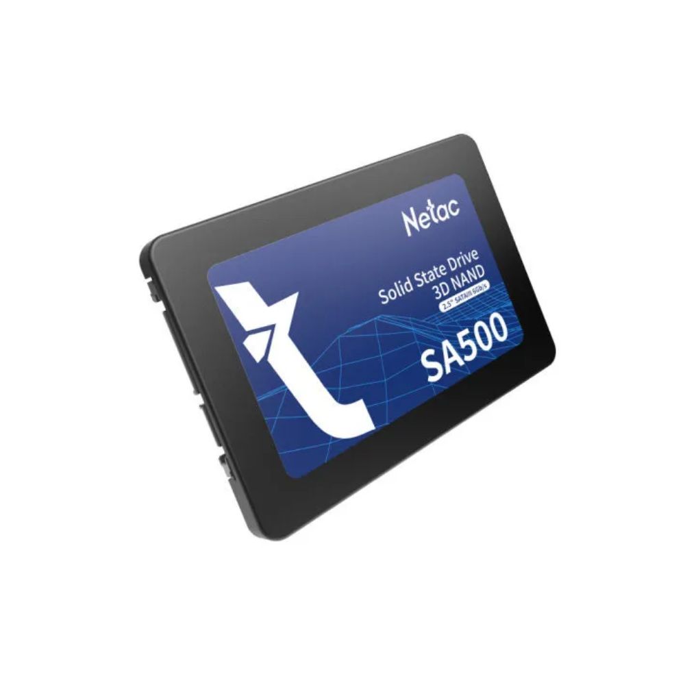 Купить Твердотельный накопитель SSD 240Gb, SATA 6 Gb/s, Netac SA500, 2.5", 3D TLC, 520R/450W в Алматы
