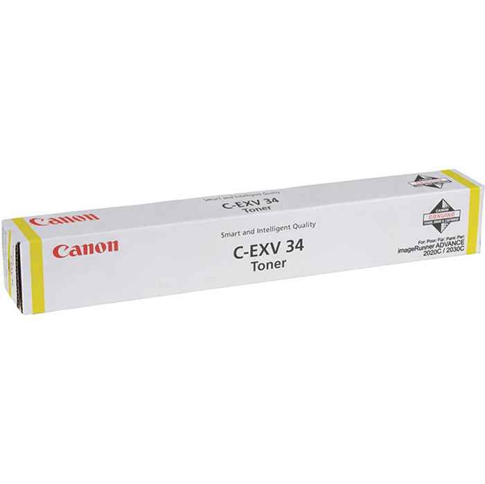 Купить Тонер Canon/CEXV34/Y/IRAC20X0/Лазерный/желтый в Алматы