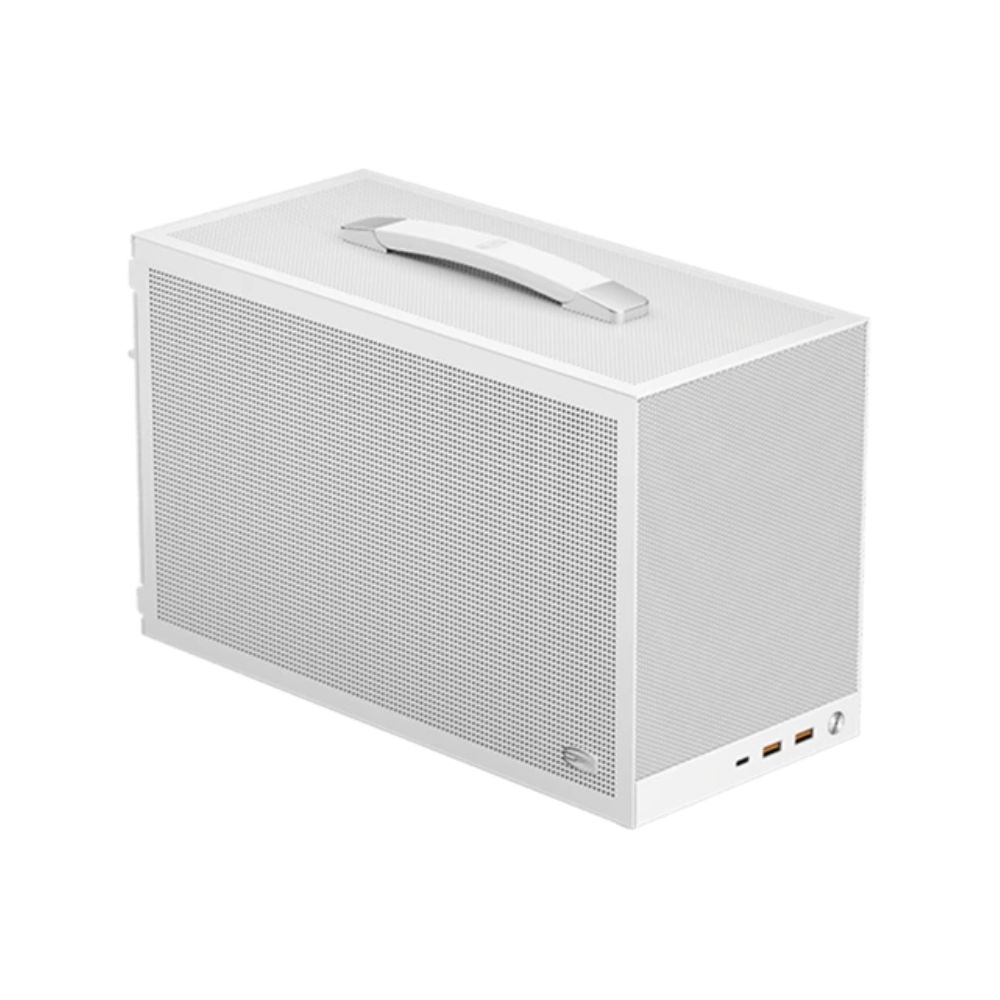 Купить Корпус PCCooler K101 MESH WH&nbsp;3F ITX 2xUSB3.0, 1xUSB-C, 1x3.5", 4x2.5" White в Алматы