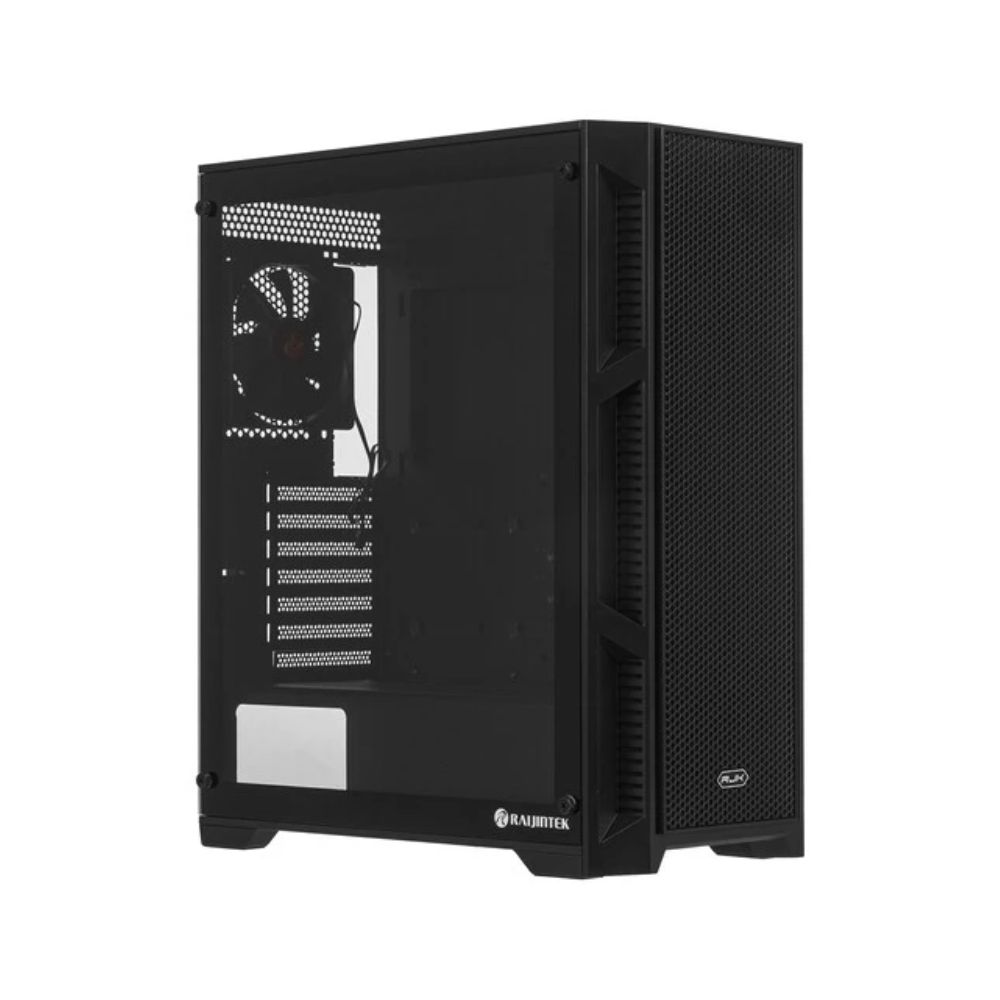Купить Корпус RAIJINTEK ARCADIA III, Midi-Tower, ATX, Mini-ITX, Micro-ATX , 1х120 мм, Front Panel 1x USB 3.0, 2хUSB2.0,TG,Black в Алматы