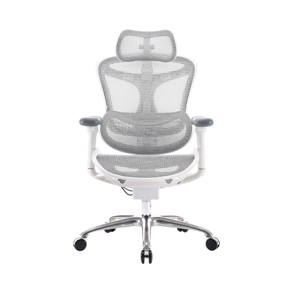 Купить Кресло офисное Sihoo C100-B202, регулировка высоты, подлокотник 4D, White в Алматы