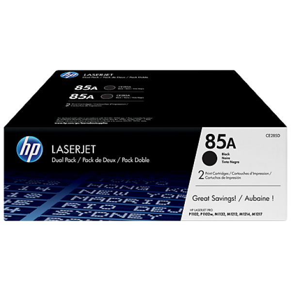 Купить Картридж HP Europe/CE285AF (2 шт.)/Лазерный/черный в Алматы