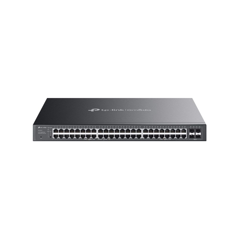 Купить Коммутатор PoE+ Smart GbE 52-портовый Tp-Link SG2452LP <JetStream&trade; 32 портов GbE PoE 802.3af/at (max 30W на порт), 16 портов GbE без PoE, 4 гигабитных слота SFP, коммутационная матрица 104 Гбит/с, бюджет мощности PoE 230W, интеграция с Omada SDN> в Алматы