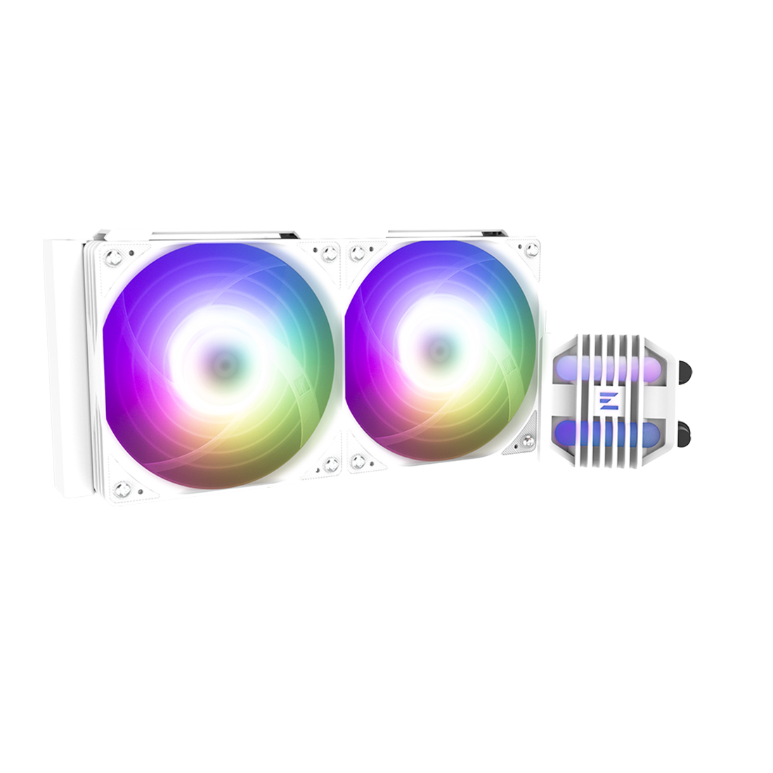 Купить Система жидкостного оxлаждения Zalman Alpha 2 SE A24 ARGB, белый в Алматы
