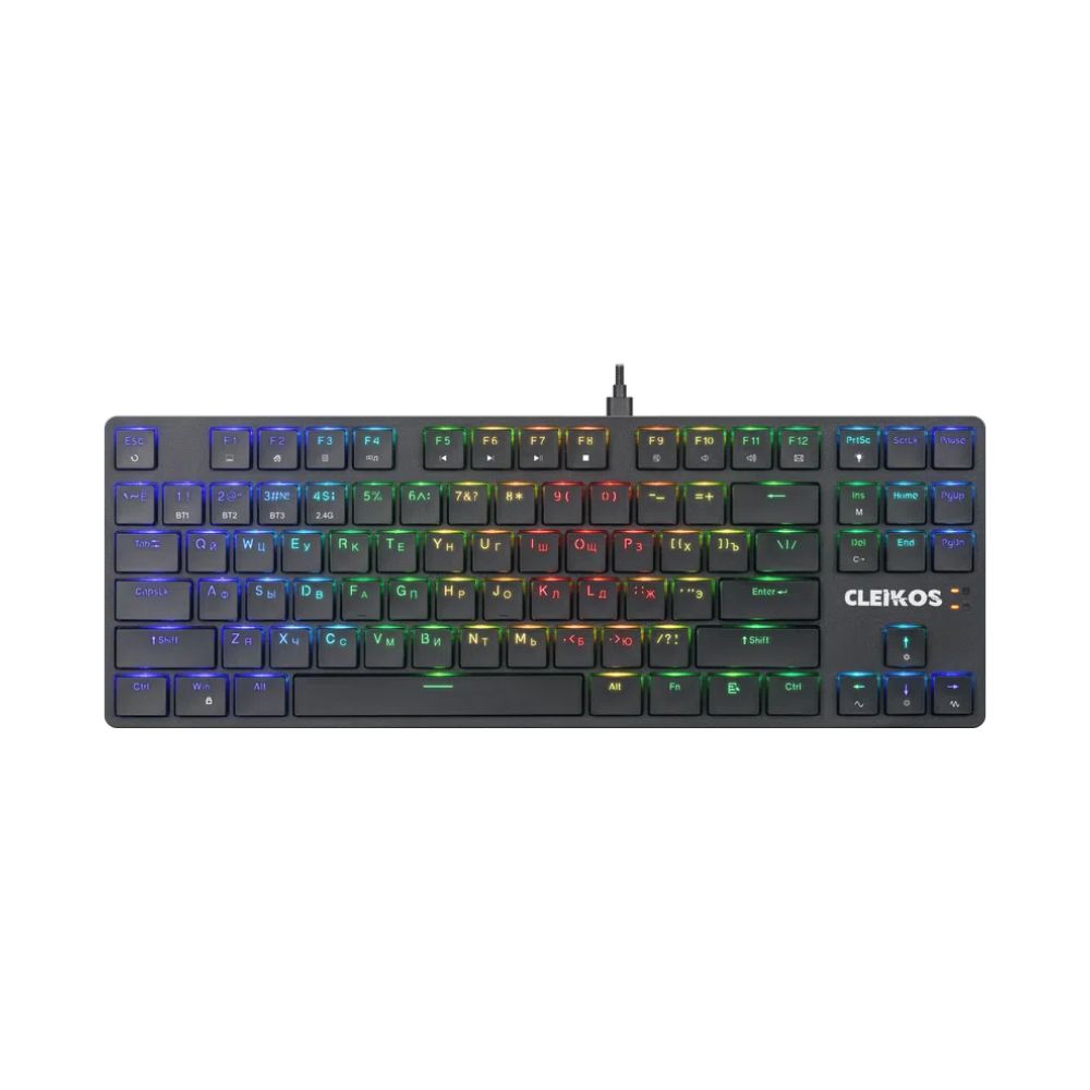 Купить Клавиатура игровая механическая Defender Cleikos GK-135 RU,RGB черный в Алматы
