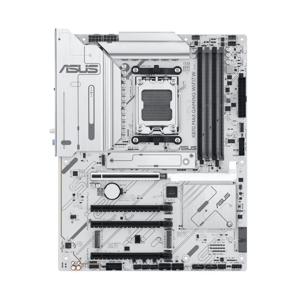 Купить Материнская плата ASUS X870 MAX GAMING WIFI7 W AM5 4xDDR5 4xSATA3 RAID 3xM.2 HDMI 2xUSB-C ATX в Алматы