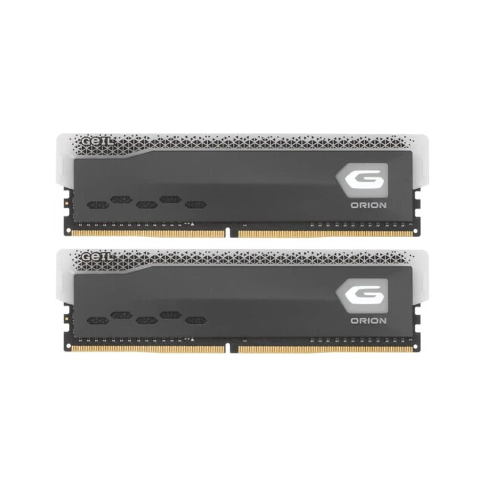 Купить Оперативная память 32GB Kit (16GBx2) GEIL DDR4 3200MHz ORION RGB GOSG432GB3200C16BDC Titanium Grey в Алматы