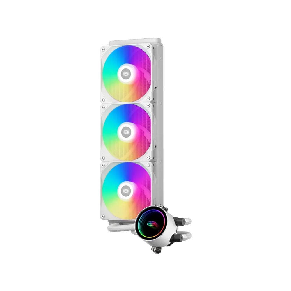 Купить Водяное охлаждение для CPU PCCooler DA360 ARGB WH TDP 300W LGA Intel/AMD White&nbsp; в Алматы