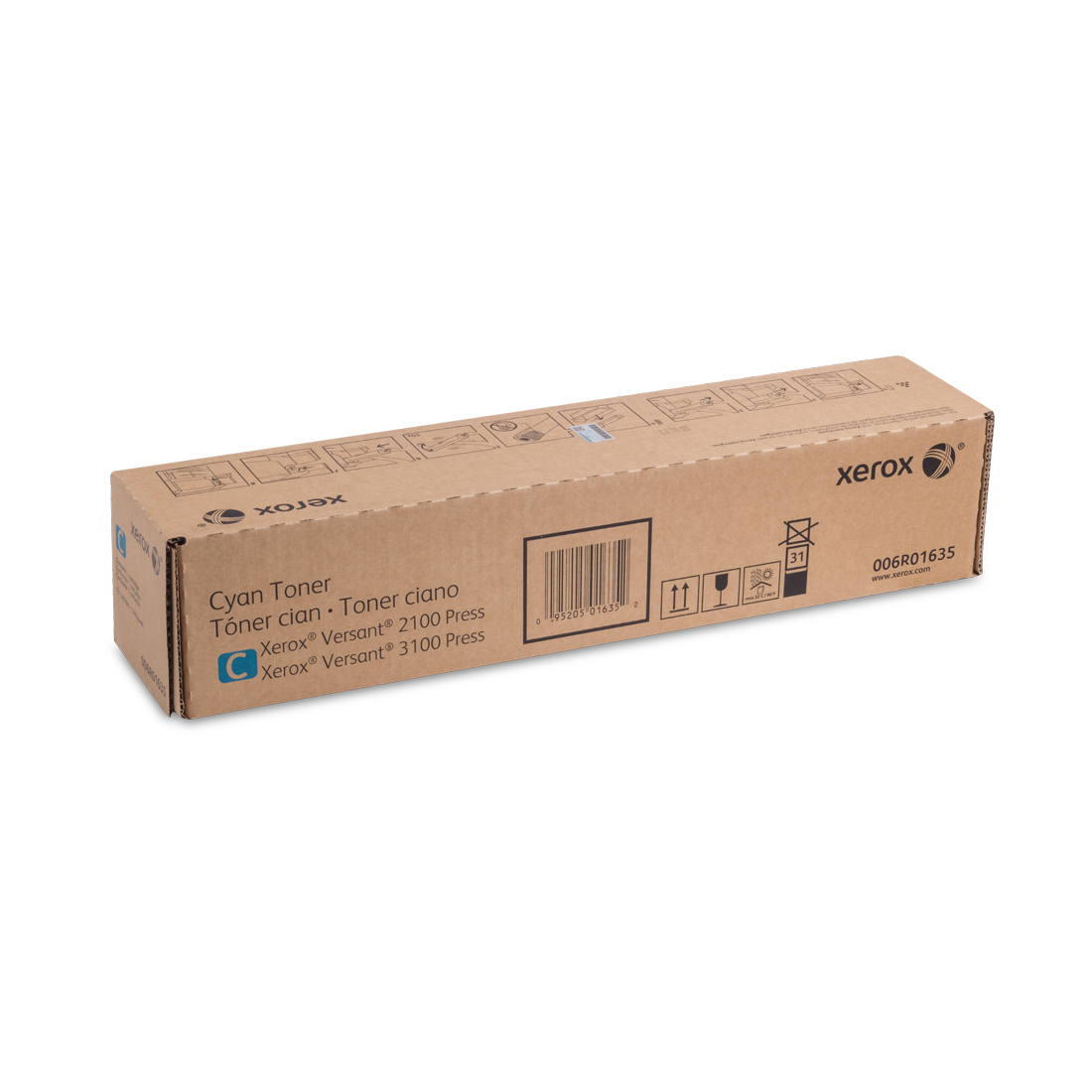 Купить Тонер-картридж Xerox 006R01635 (голубой) в Алматы
