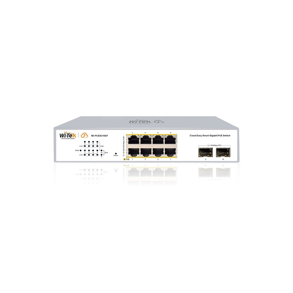 Купить Коммутатор Wi-Tek WI-PCES310GF v2 в Алматы