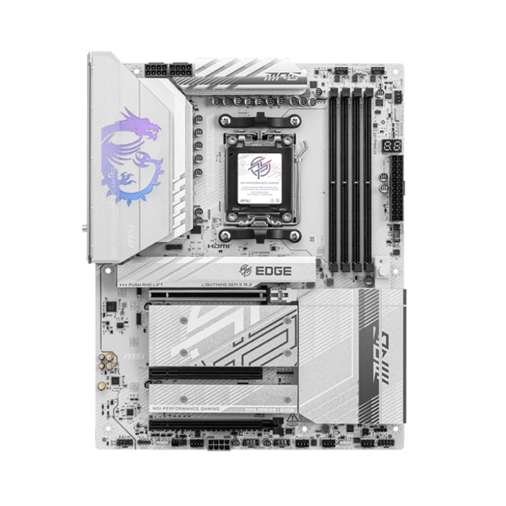 Купить Материнская плата MSI MPG B850 EDGE TI WIFI AM5 B850 4xDDR5 4xSATA3 RAID 4xM.2 1xHDMI 3xType-C ATX в Алматы