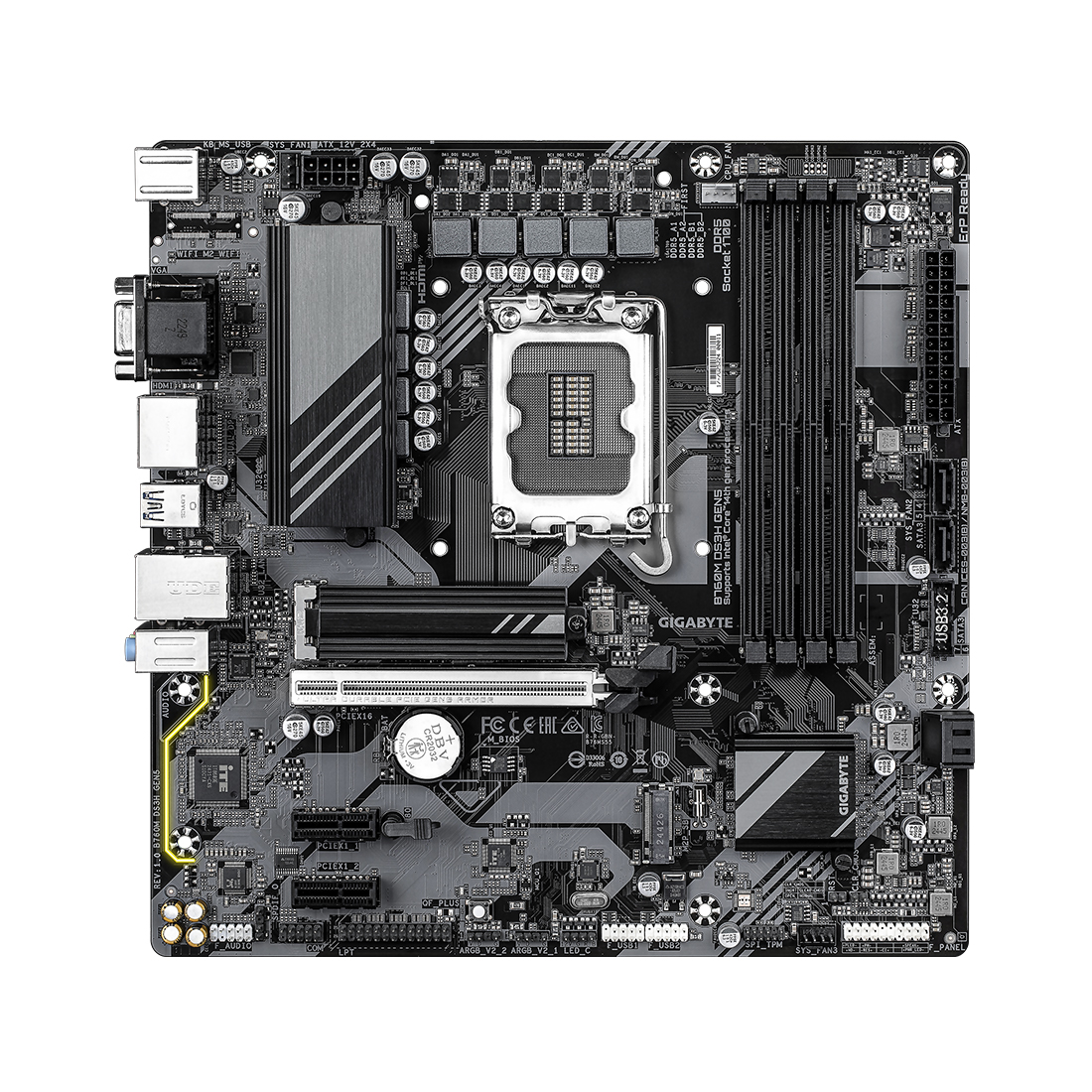 Купить Материнская плата Gigabyte B760M DS3H GEN5 в Алматы