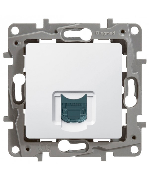 Купить Legrand 672253 Роз RJ45 6 UTP БЕЛ ETIKA /  в Алматы