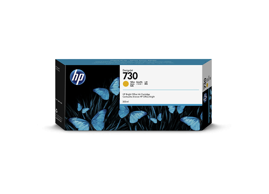 Купить 730 Yellow Ink Cartridge for DesignJet T1700, 300 ml. в Алматы