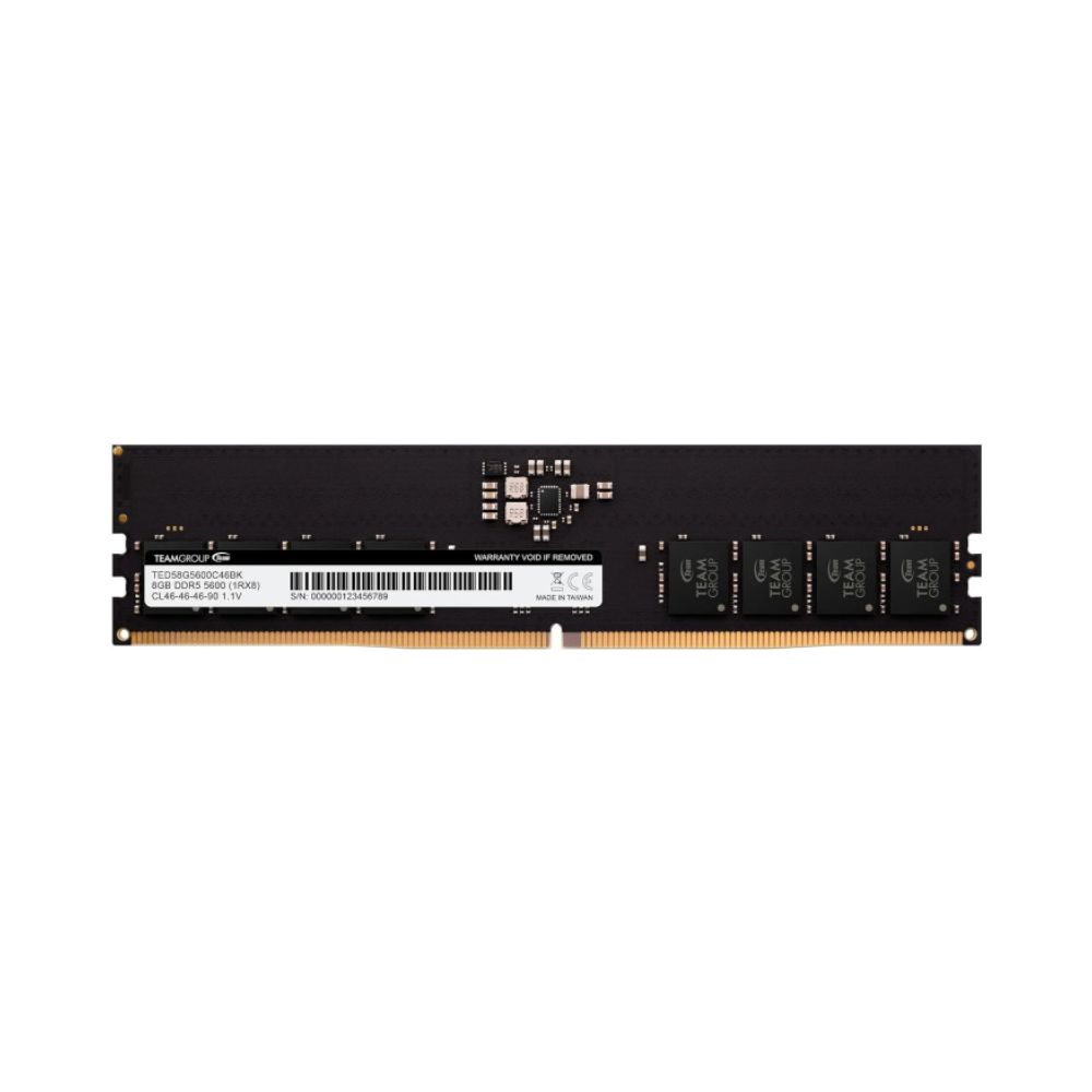 Купить Оперативная память  8GB 5600MHz DDR5 Team Group ELITE 44800MB/s CL46 1.1V TED58G5600C4601 в Алматы