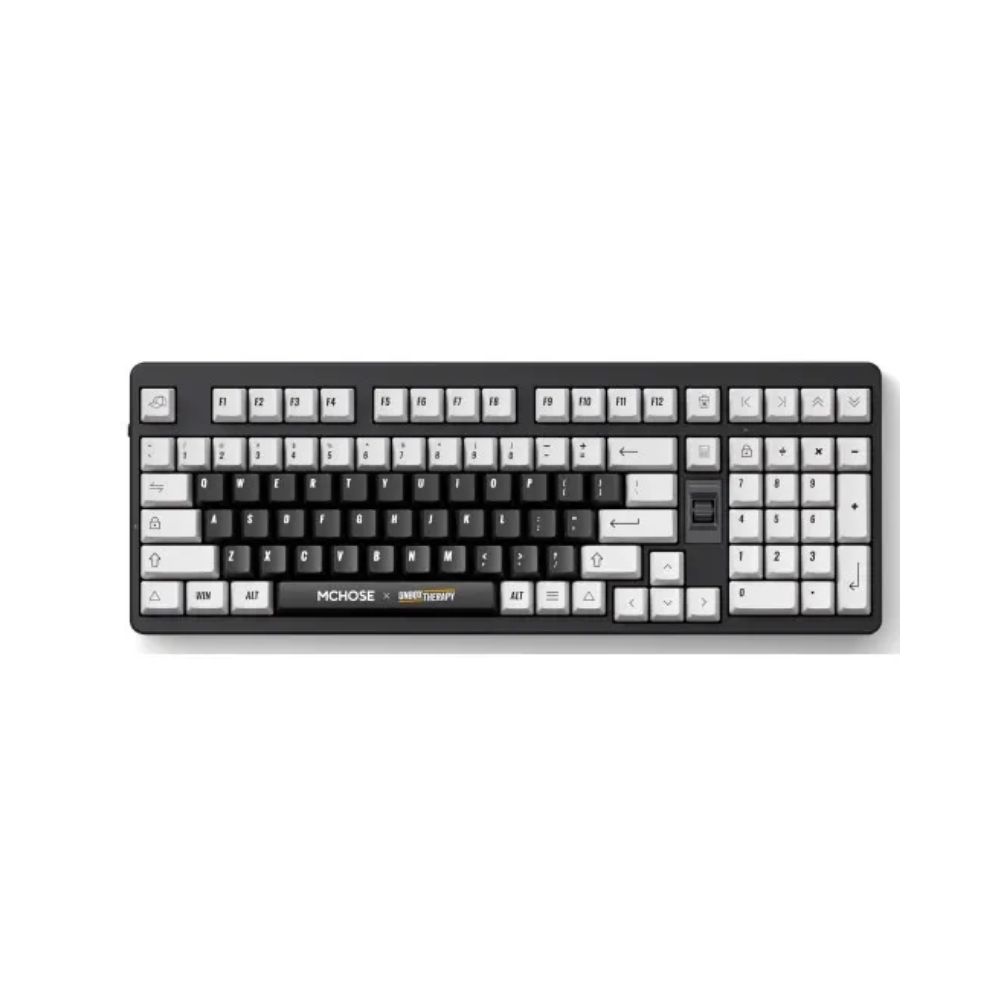 Купить Клавиатура MCHOSE UT98-1, Black-White, Icy Creamsicle Switch, BT5.0/USB-C/2.4GHz, 10000mAh, в Алматы