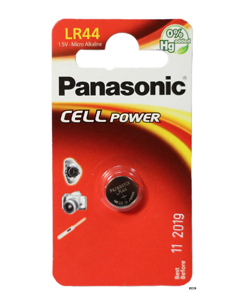 Купить Батарейка дисковая литиевая PANASONIC LR-44/1B /  в Алматы