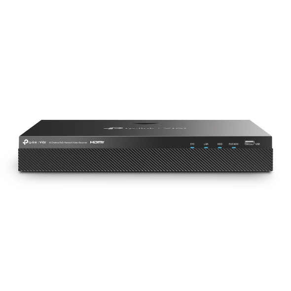 Купить Цифровой видеорегистратор 16CH PoE+ TP-Link VIGI NVR2016H-16MP<16 каналов PoE+ с разрешением до 8 МП, 2 интерфейса SATA до 10TB, hdmi, vga, два порта USB 2.0,  ONVIF, H.265+/H.265/H.264+/H.264, рабочая температура &ndash;10...+55 &deg;C> в Алматы