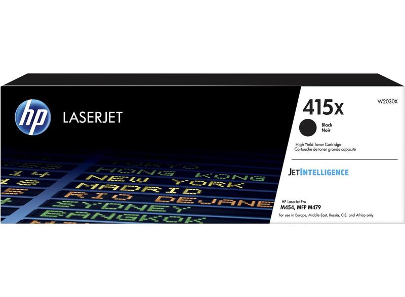 Купить 415X Black LaserJet Toner Cartridge for Color LaserJet M454/M479, up to 7500 pages в Алматы