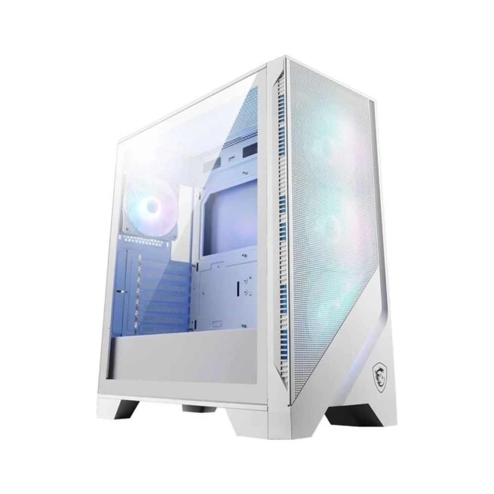 Купить Компьютерный корпус MSI MAG FORGE 320R AIRFLOW WHITE ATX/mATX/Mini-ITX 2x3.5", 3x2.5", 2xUSB-A в Алматы