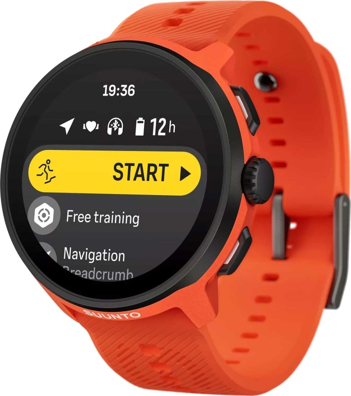 Купить Часы спортивные SUUNTO RUN CORAL ORANGE (силиконовый ремешок) в Алматы