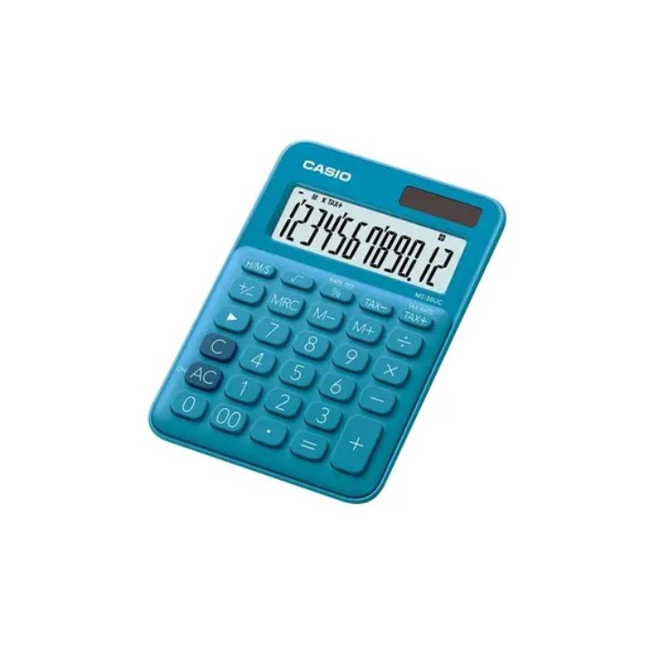 Купить Калькулятор настольный CASIO MS-20UC-BU-W-EC в Алматы